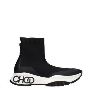 Jimmy Choo Black Fabric Ankle Men's Boots